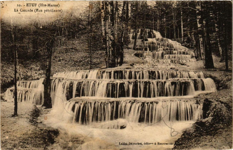 Carte postale ancienne Etuff La Cascade