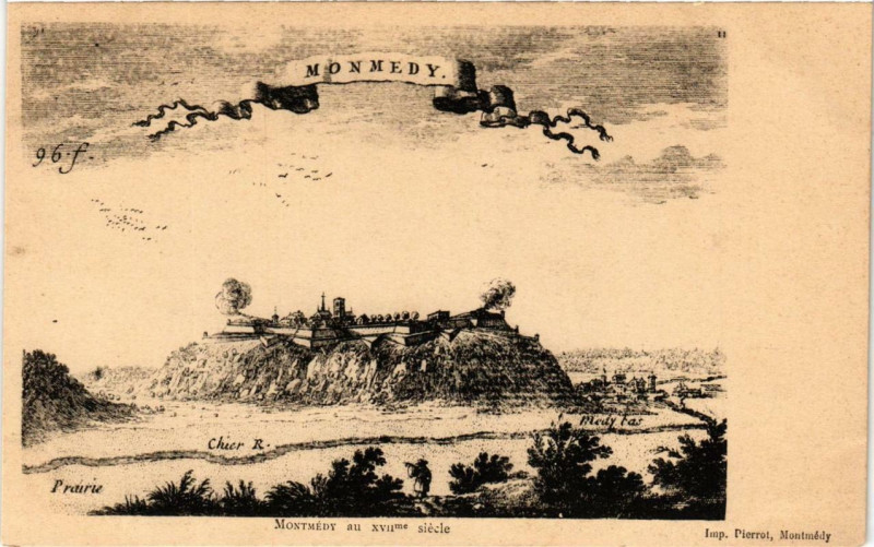 Carte postale ancienne Montmedy