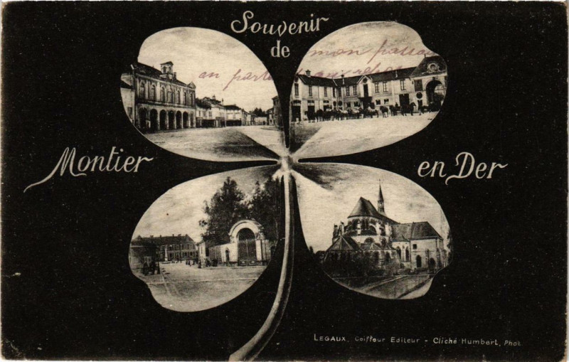 Carte postale ancienne Souvenir de Montier-en-Der