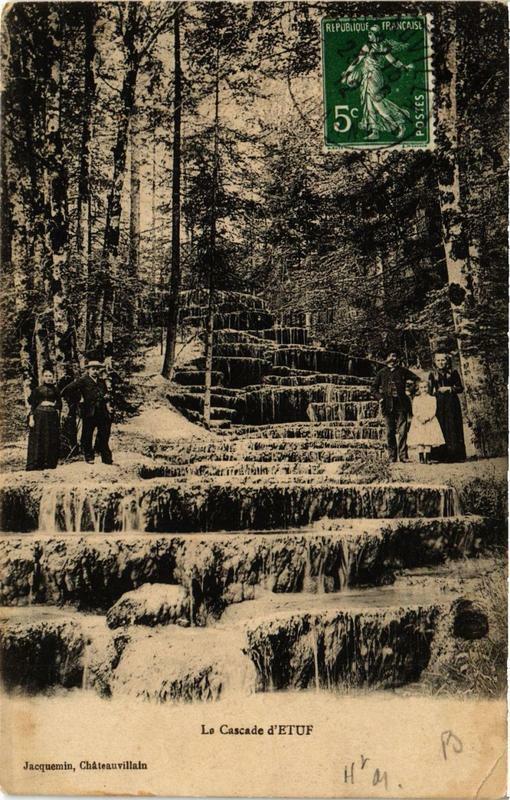 Carte postale ancienne La Cascade d'Etuf