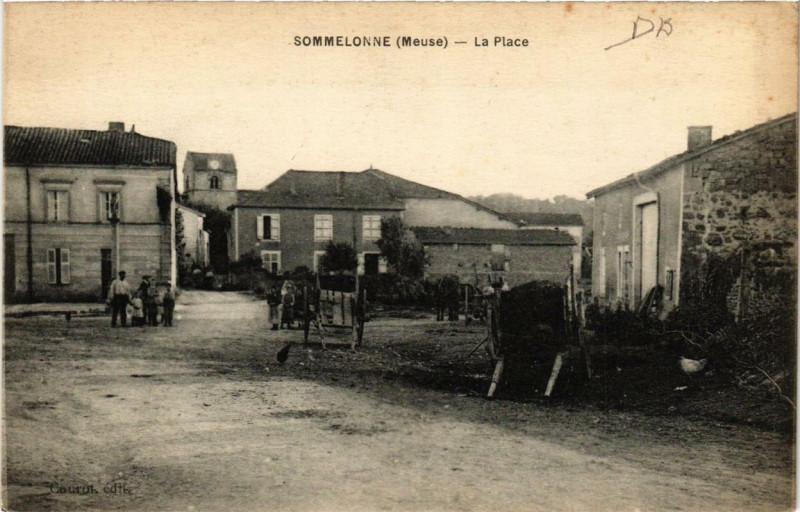 Carte postale ancienne Sommelonne La Place