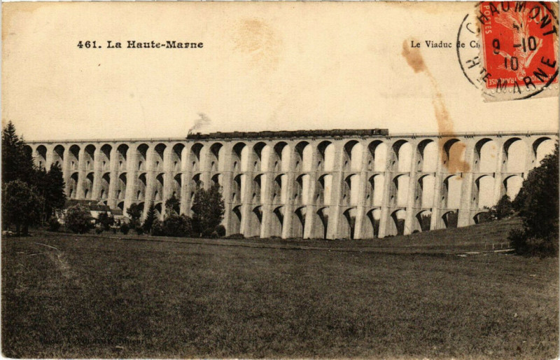 Carte postale ancienne Chaumont Le Viaduc à Chaumont