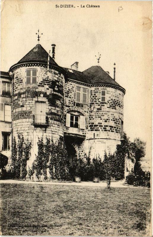 Carte postale ancienne Saint-Dizier Le Chateau à Saint-Dizier
