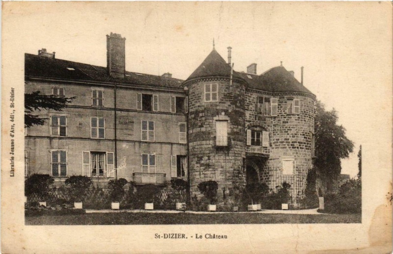 Carte postale ancienne Saint-Dizier Le Chateau à Saint-Dizier