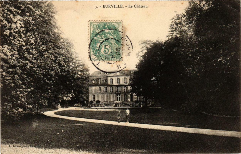 Carte postale ancienne Eurville Le Chateau