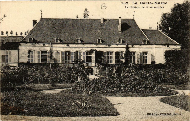 Carte postale ancienne Le Chateau de Chamarandes