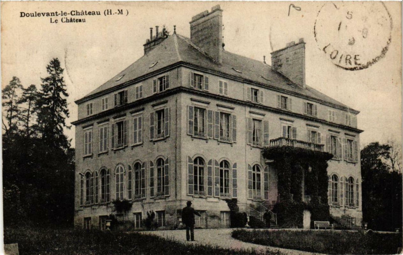 Carte postale ancienne Doulevant-le-Chateau Le Chateau à Doulevant-le-Château