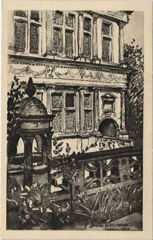 Carte postale ancienne Langres Maison Renaissance à Langres