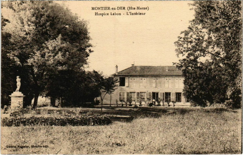 Carte postale ancienne Montier-en-Der - Hospice Lebon