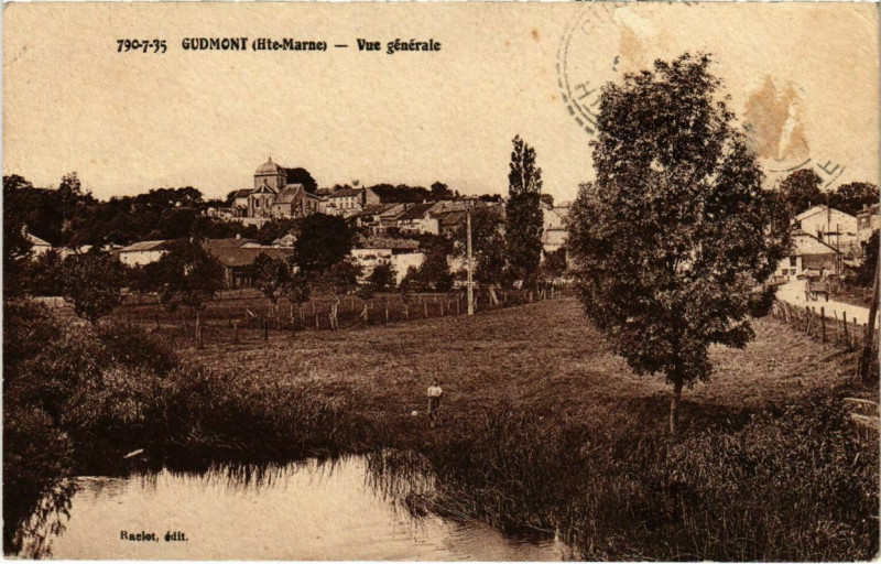Carte postale ancienne Gudmont - Vue générale