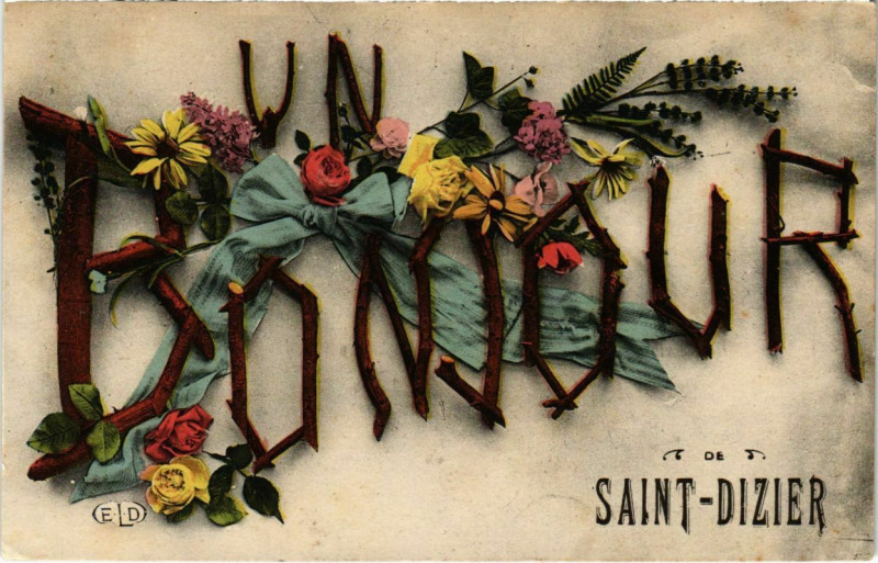Carte postale ancienne Saint-Dizier - Un Bomour à Saint-Dizier