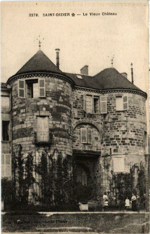 Carte postale ancienne Saint-Dizier - Le Vieux Chateau à Saint-Dizier
