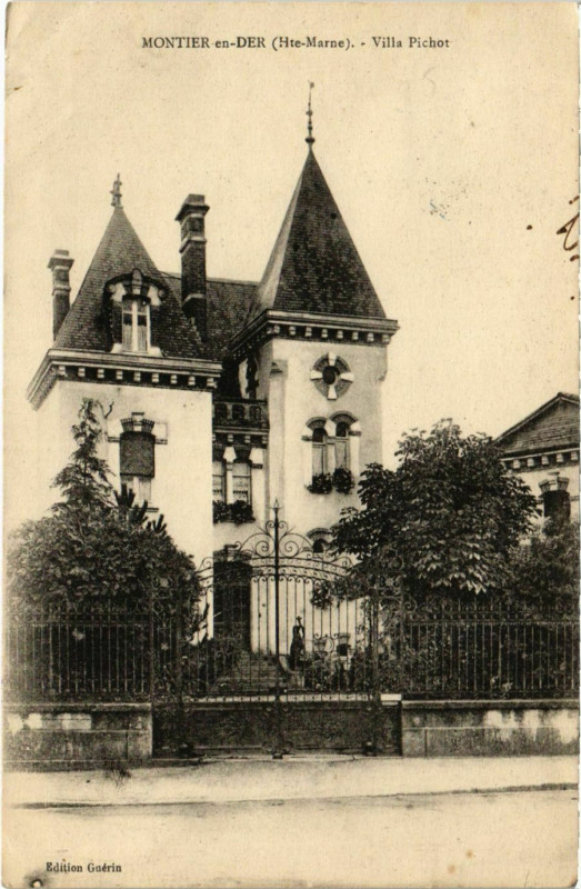 Carte postale ancienne Montier-en-Der - Villa Pichot