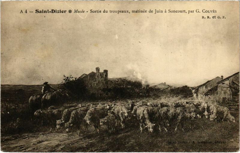 Carte postale ancienne Saint-Dizier - Musée à Saint-Dizier