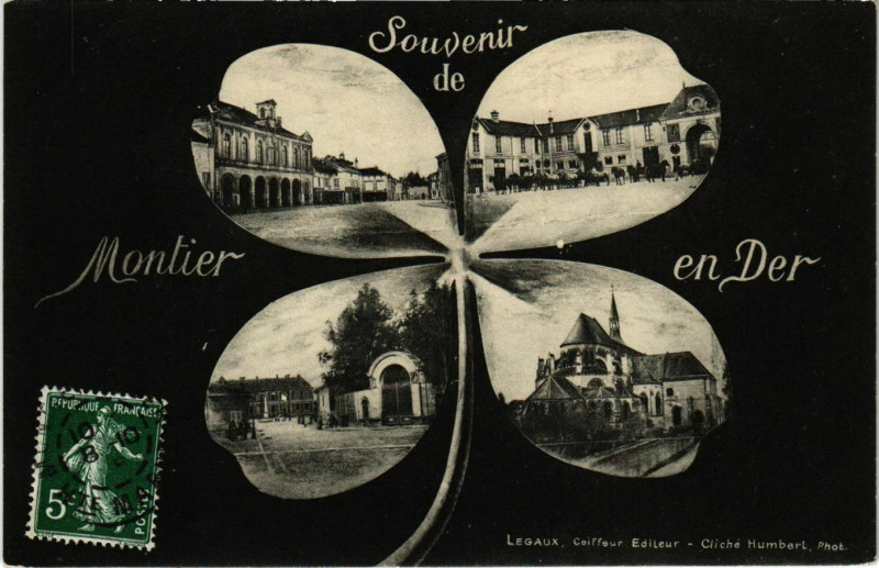Carte postale ancienne Souvenir de Montier-en-Der