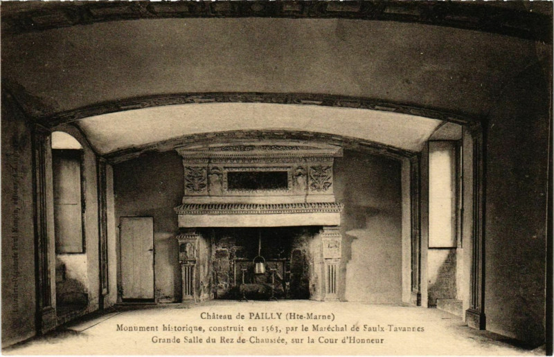 Carte postale ancienne Chateau du Pailly