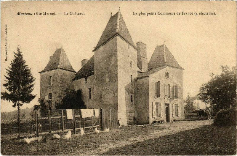 Carte postale ancienne Morteau - Le Chateau
