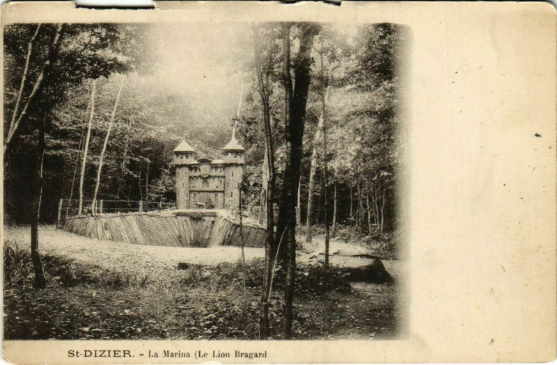 Carte postale ancienne Saint-Dizier - La Marina à Saint-Dizier