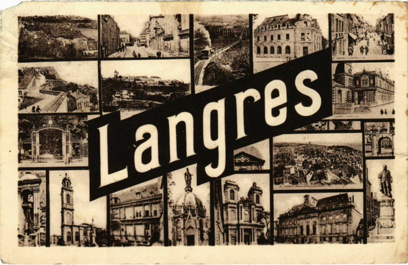 Carte postale ancienne Langres à Langres
