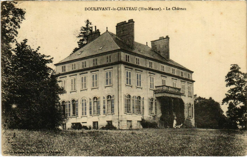 Carte postale ancienne Doulevant le Chateau - Le Chateau à Doulevant-le-Château