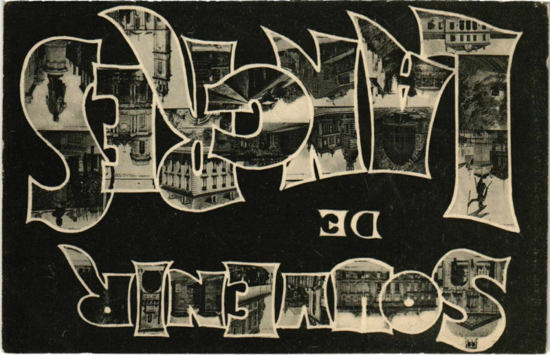 Carte postale ancienne Souvenir de Langres à Langres