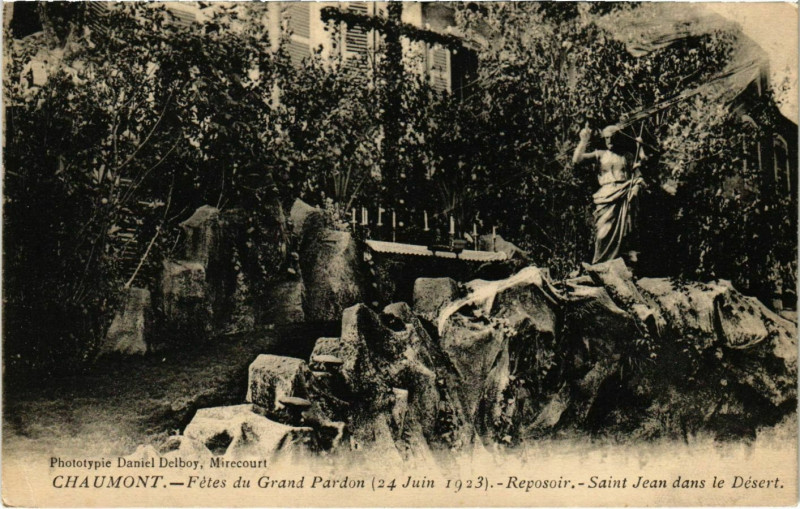Carte postale ancienne Chaumont - Fetes du Grand Pardon à Chaumont