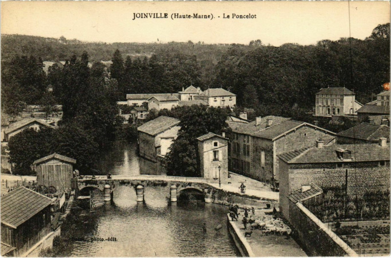 Carte postale ancienne Joinville - Le Poncelot à Joinville