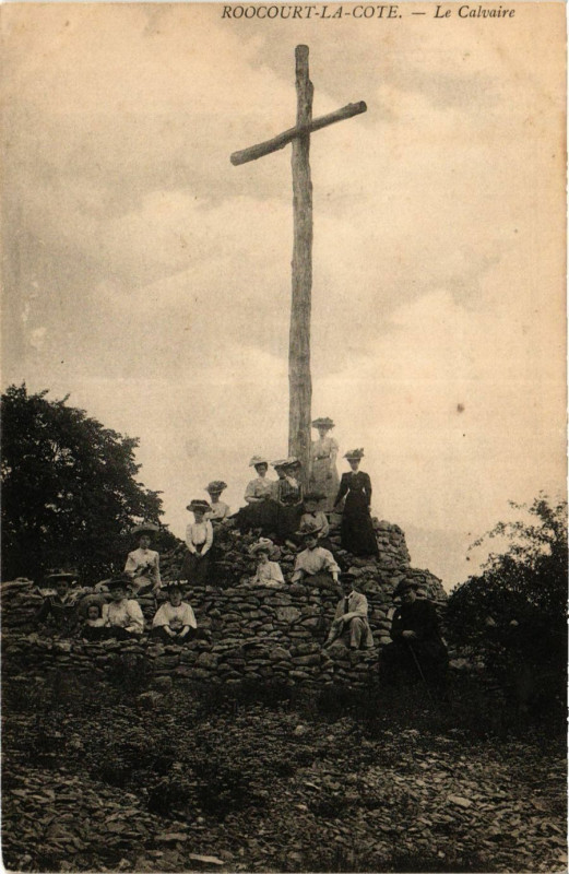 Carte postale ancienne Vignory - Le Calvaire à Vignory