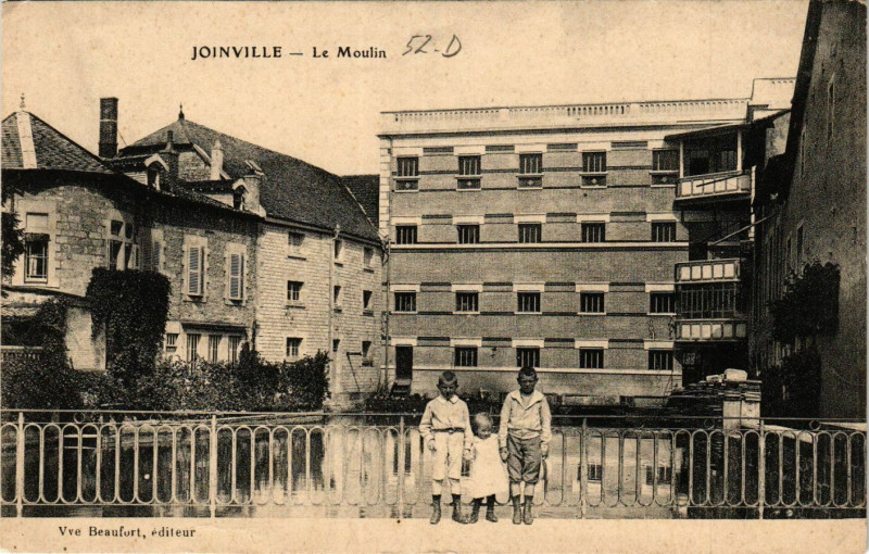 Carte postale ancienne Joinville - Le Moulin à Joinville
