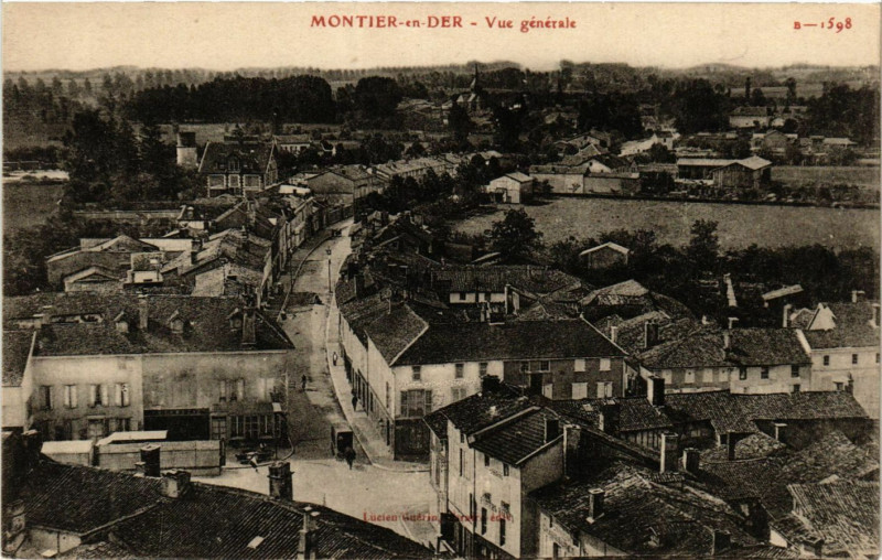 Carte postale ancienne Montier en Der - Vue generale