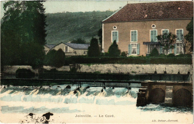 Carte postale ancienne Joinville - Le Cave à Joinville