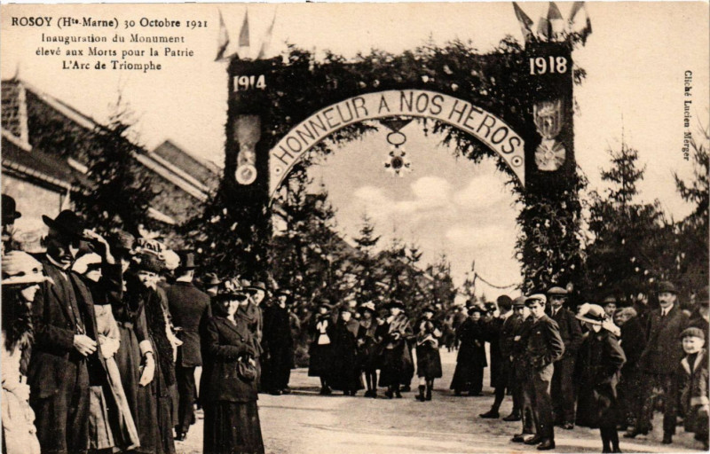 Carte postale ancienne Rosoy