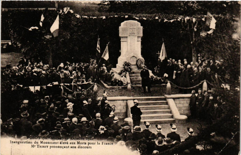 Carte postale ancienne Rosoy