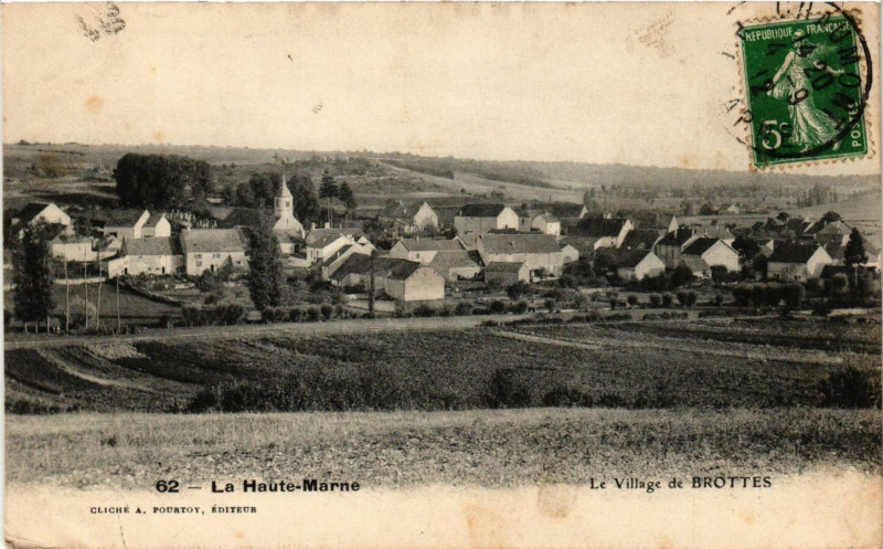 Carte postale ancienne La Haute Marne