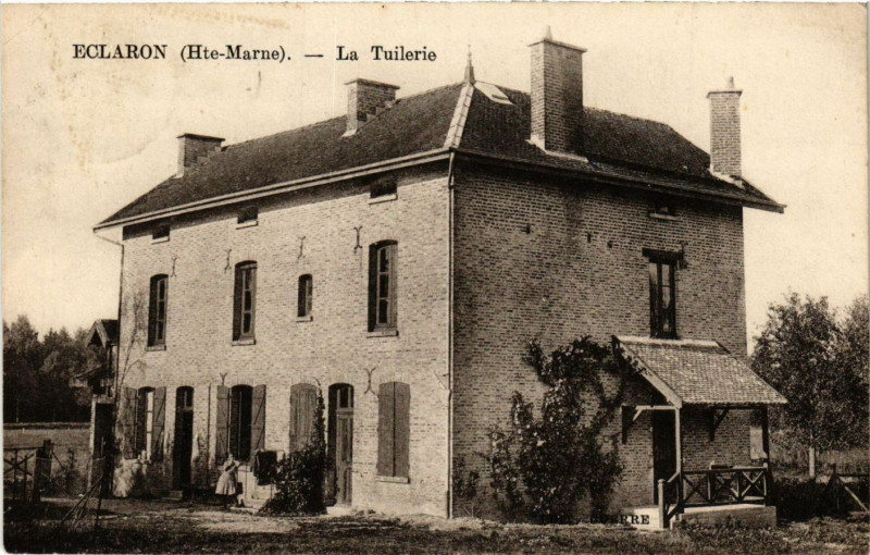 Carte postale ancienne Eclaron - La Tuilerie