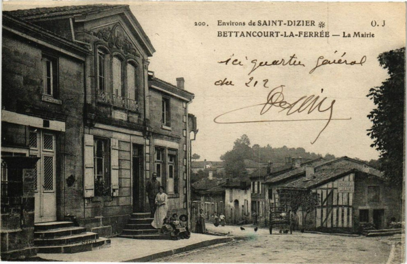 Carte postale ancienne Environs de Saint-Dizier - Bettancourt la Ferree à Saint-Dizier