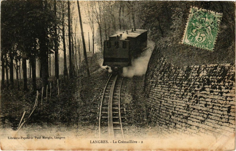 Carte postale ancienne Langres - La Clemaillere à Langres