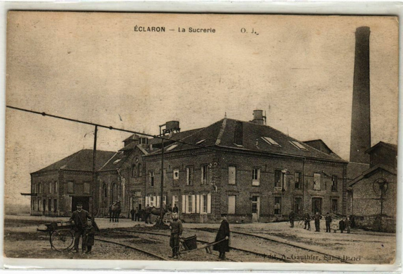 Carte postale ancienne Eclaron - La Sucrerie