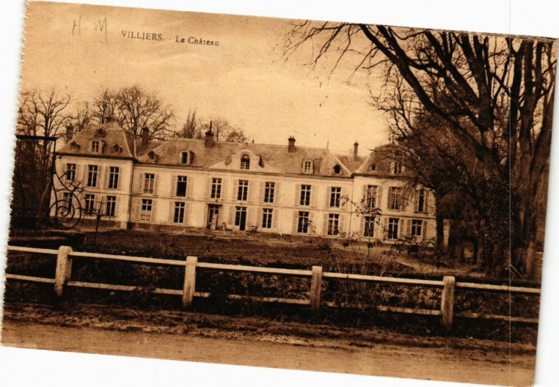Carte postale ancienne Villiers - Le Chateau