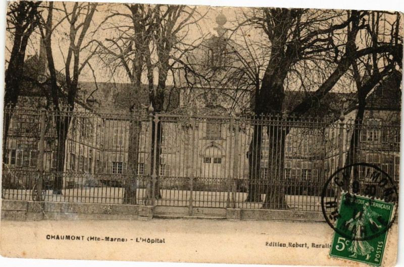 Carte postale ancienne Chaumont - L'Hopital à Chaumont