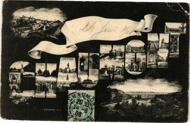 Carte postale ancienne Chaumont à Chaumont