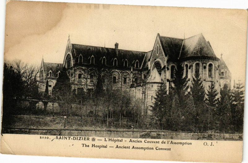 Carte postale ancienne Saint-Dizier - L'Hopital à Saint-Dizier