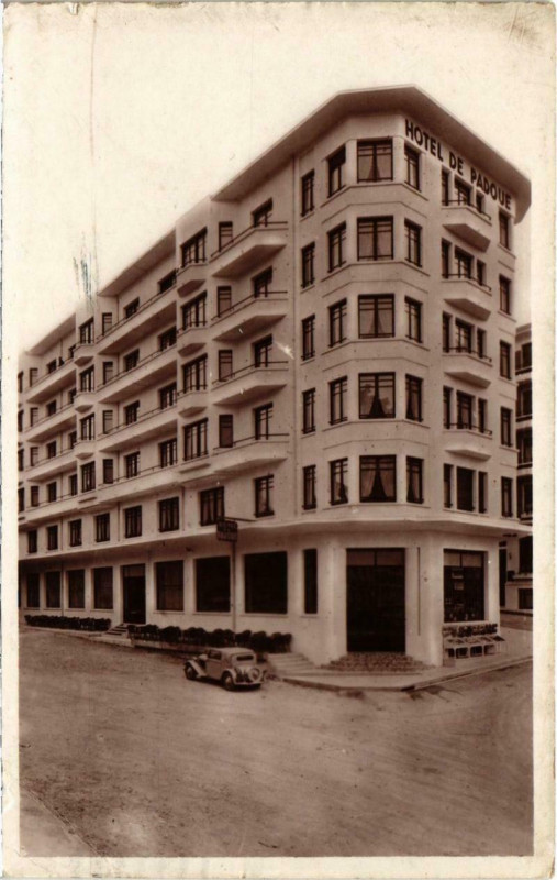 Carte postale ancienne Lourdes - Hotel de Padoue à Lourdes