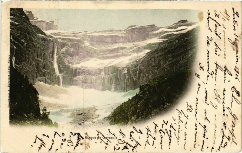 Carte postale ancienne Cirque de Gavarnie
