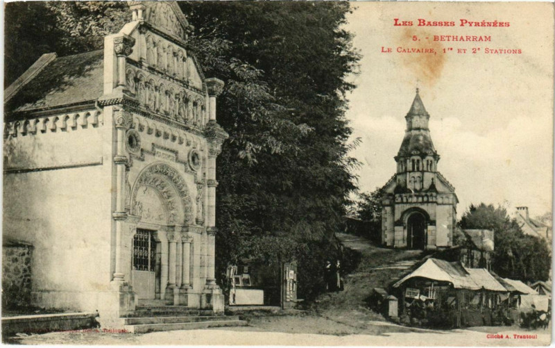 Carte postale ancienne Betharram Le Calvaire