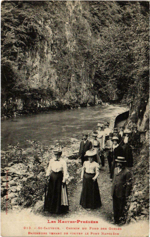 Carte postale ancienne Les Hautes Pyrénées St. Saveur