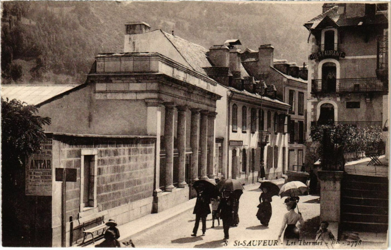 Carte postale ancienne St. Sauveur Les Thermes