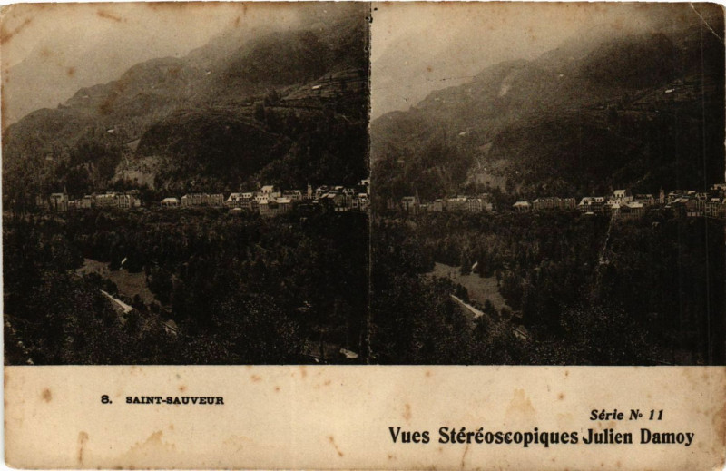 Carte postale ancienne Saint-Sauveur