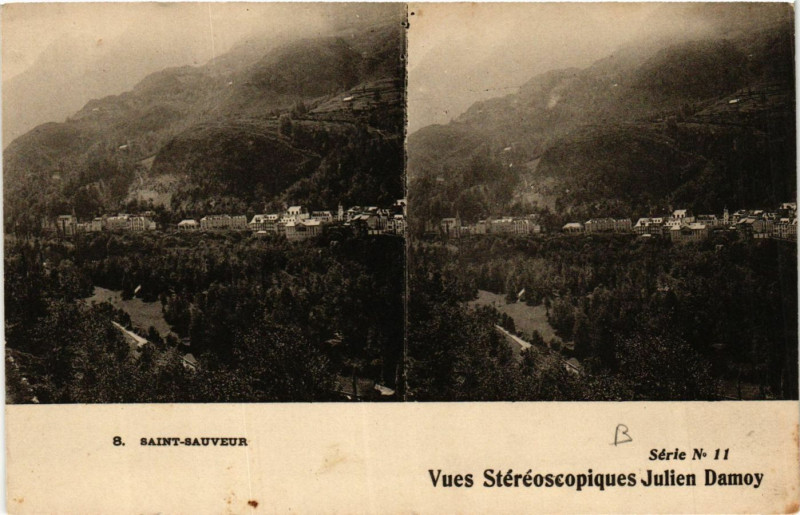 Carte postale ancienne Saint-Sauveur