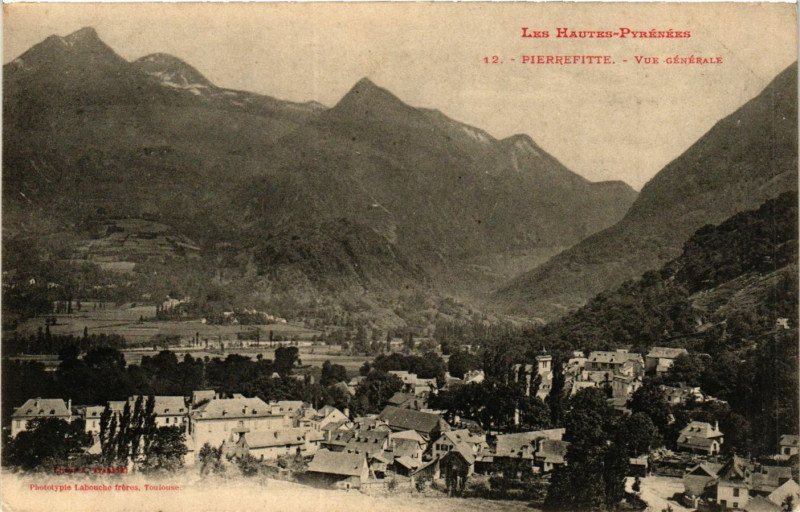 Carte postale ancienne Pierrefitte Vue générale